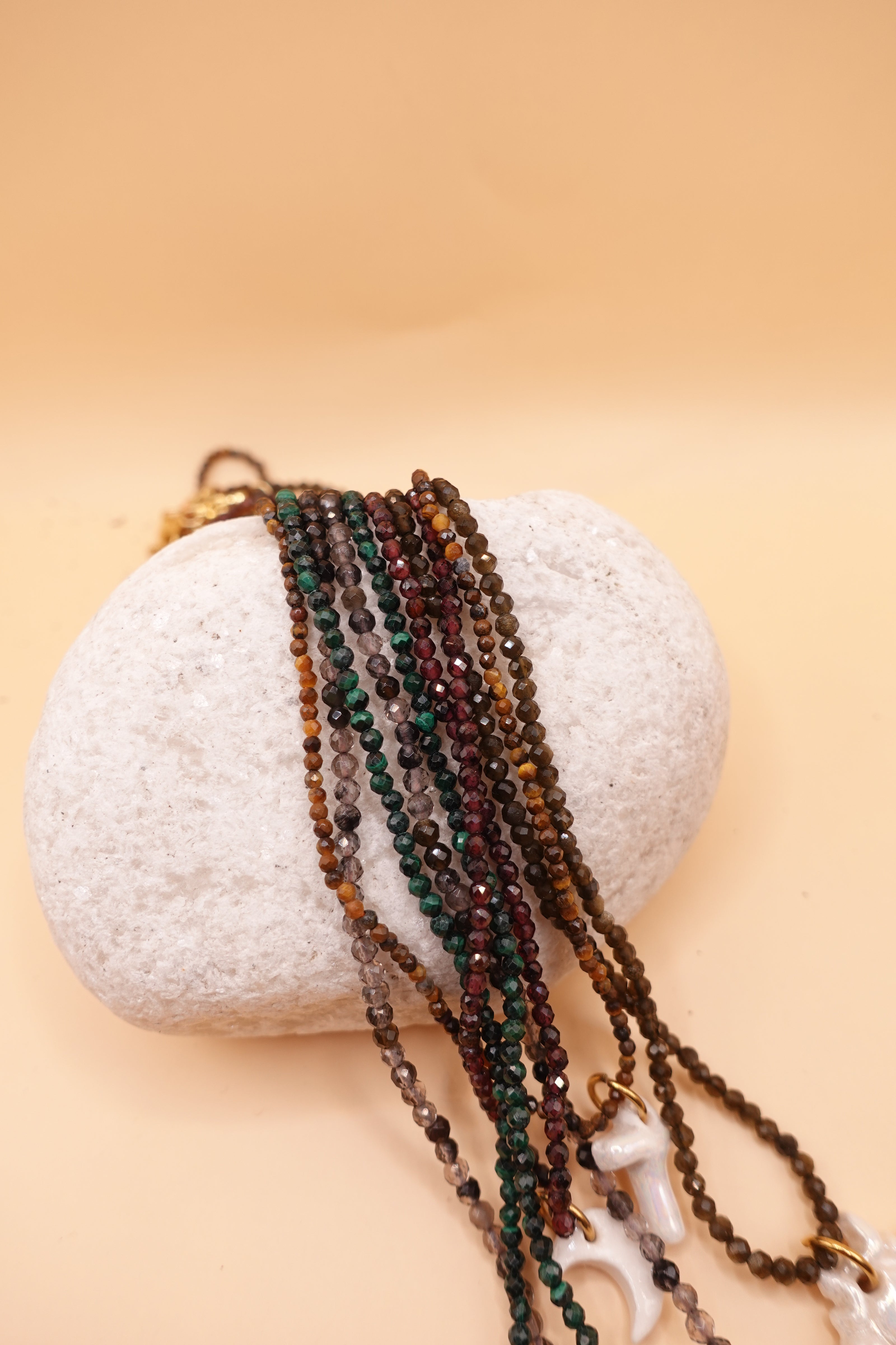 Collier Pierres Naturelles