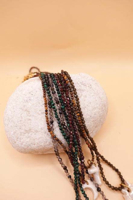 Collier Pierres Naturelles
