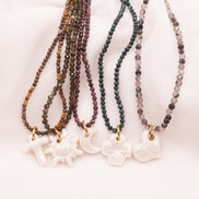 Collier Pierres Naturelles