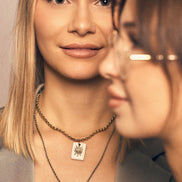 Collier Solis | Collier Soleil en Porcelaine Fait Main