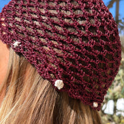 Bonnet en Crochet avec Coquillages