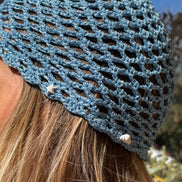 Bonnet en Crochet avec Coquillages