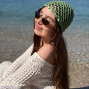 Bonnet en Crochet avec Coquillages