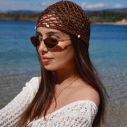 Bonnet en Crochet avec Coquillages