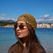 Bonnet en Crochet avec Coquillages