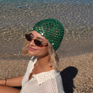 Bonnet en Crochet avec Coquillages