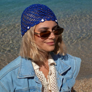 Bonnet en Crochet avec Coquillages