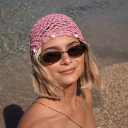 Bonnet en Crochet avec Coquillages