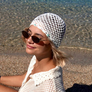 Bonnet en Crochet avec Coquillages
