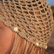 Bonnet en Crochet avec Coquillages