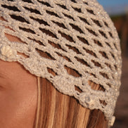 Bonnet en Crochet avec Coquillages