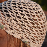 Bonnet en Crochet avec Coquillages