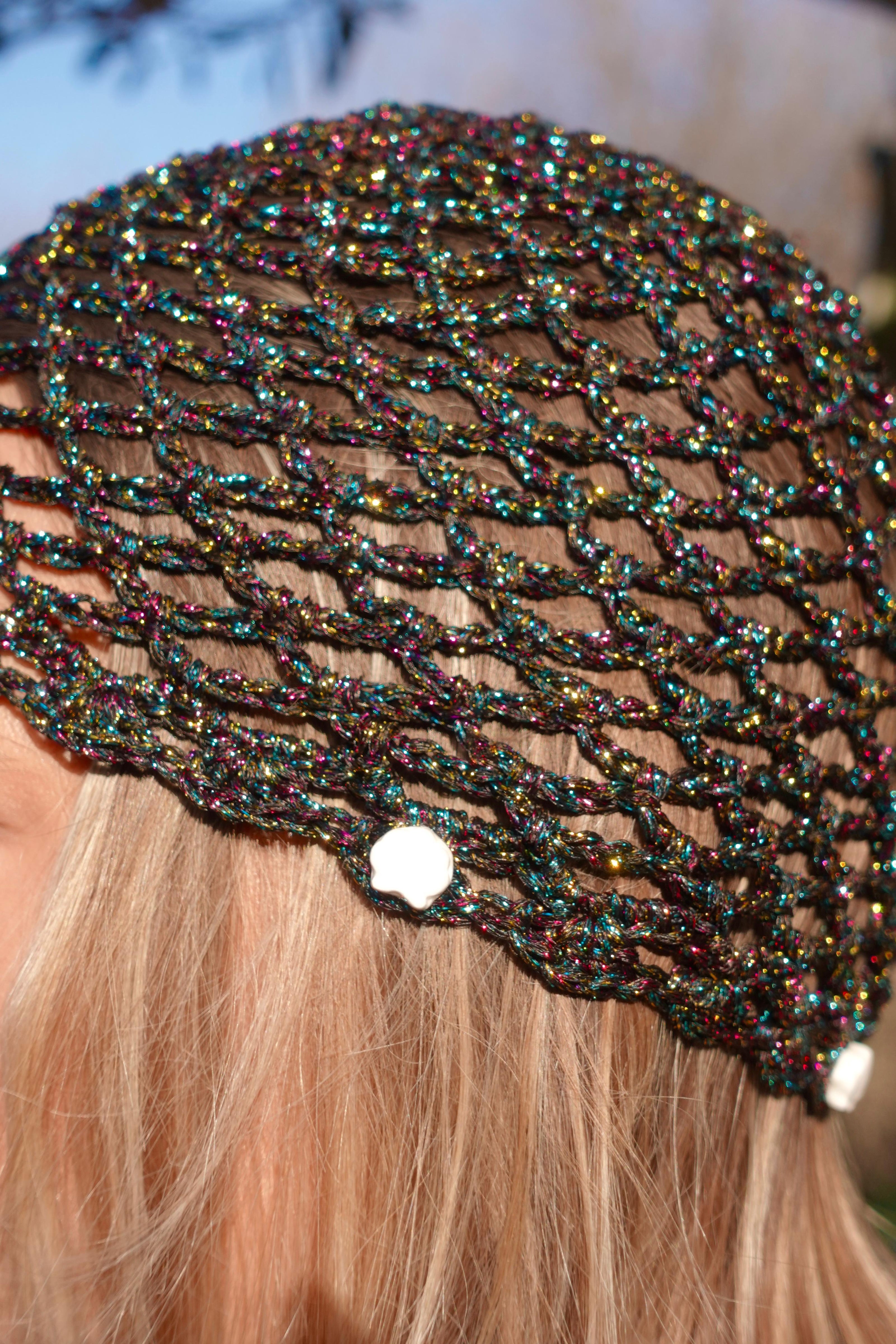Bonnet en Crochet avec Coquillages
