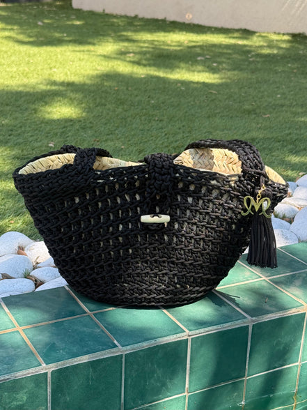 Sac cabas crochet fait main | Sac artisanal marocain | Maison Lomainlou