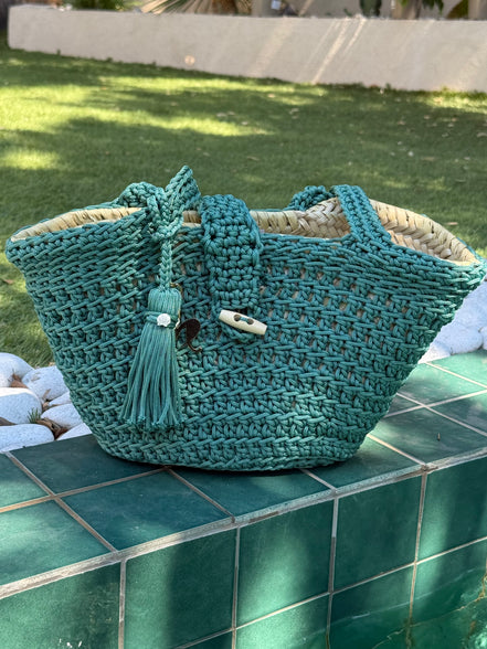 Sac cabas crochet fait main | Sac artisanal marocain | Maison Lomainlou
