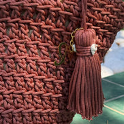 Sac cabas crochet fait main | Sac artisanal marocain | Maison Lomainlou