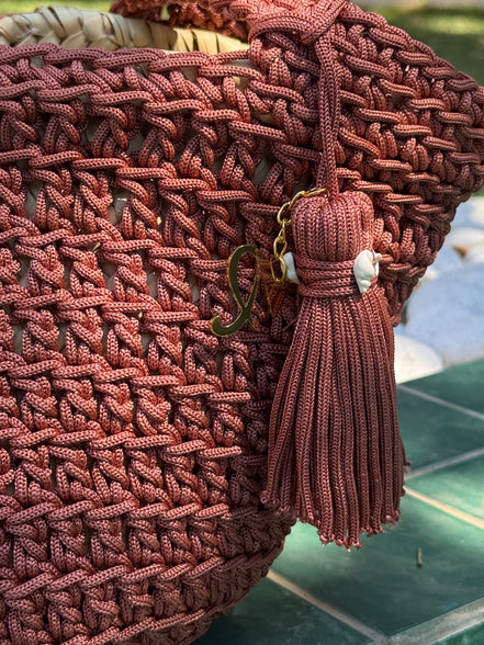 Sac cabas crochet fait main | Sac artisanal marocain | Maison Lomainlou