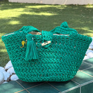 Sac cabas crochet fait main | Sac artisanal marocain | Maison Lomainlou