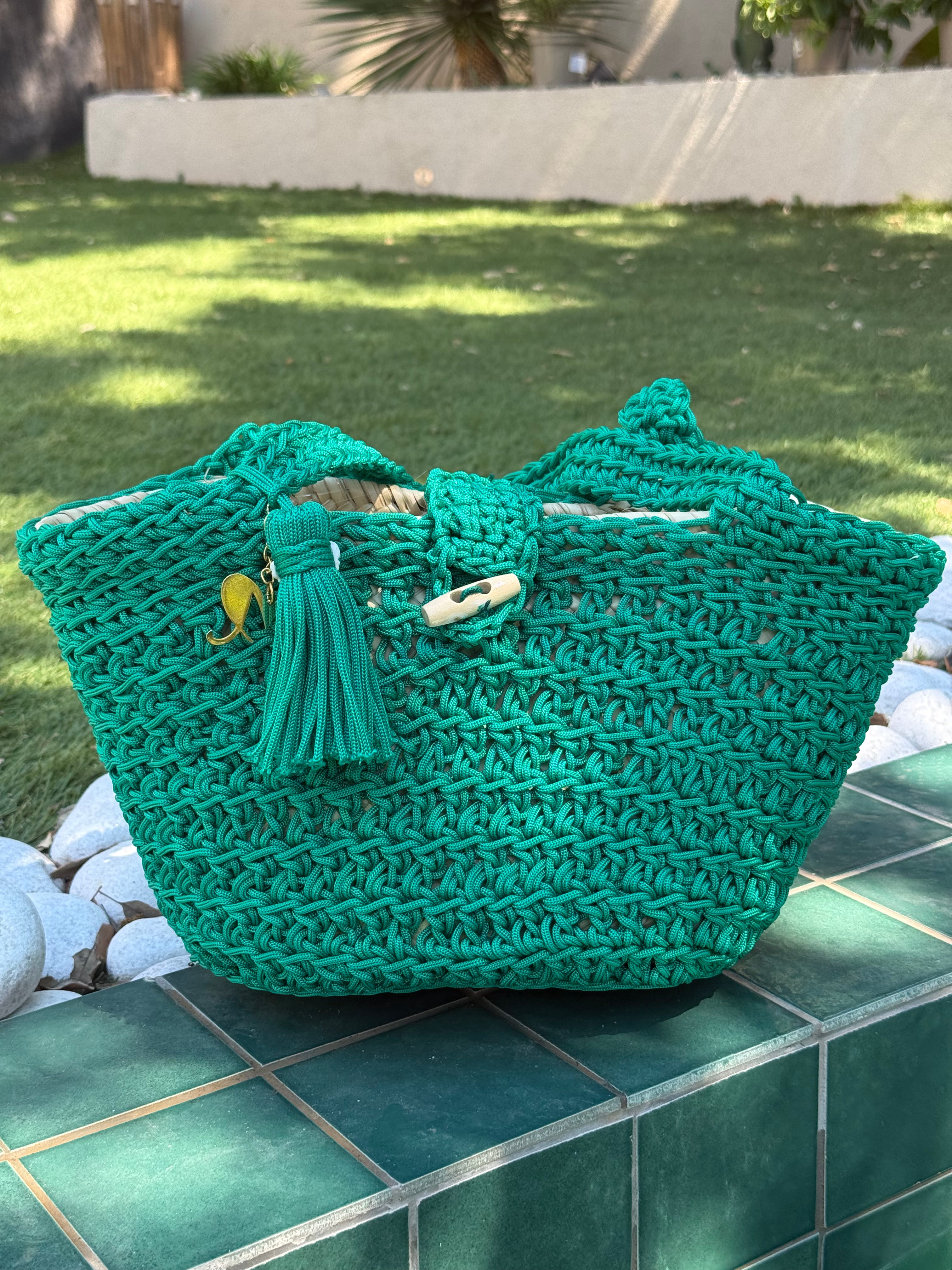 Sac cabas crochet fait main | Sac artisanal marocain | Maison Lomainlou