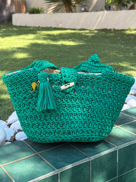 Sac cabas crochet fait main | Sac artisanal marocain | Maison Lomainlou