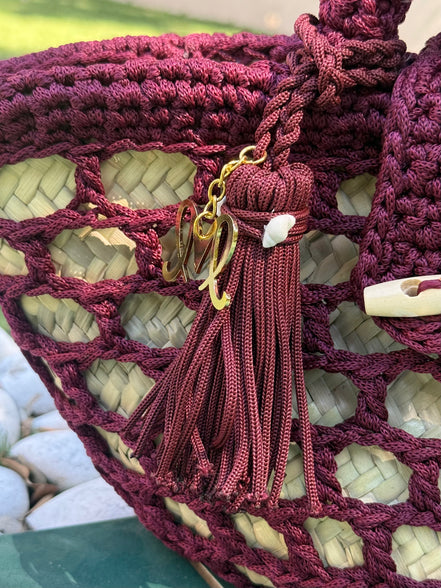 Sac cabas crochet fait main | Sac artisanal marocain | Maison Lomainlou