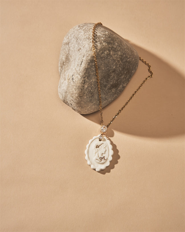 Sautoir Camée moderne