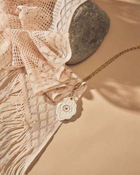 Sautoir cléor doré